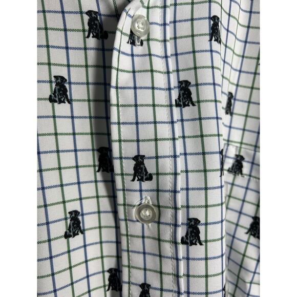 Men's Kevin's Plantation Collection Long Sleeve Button down  XL NWT Dog Print - Picture 10 of 10